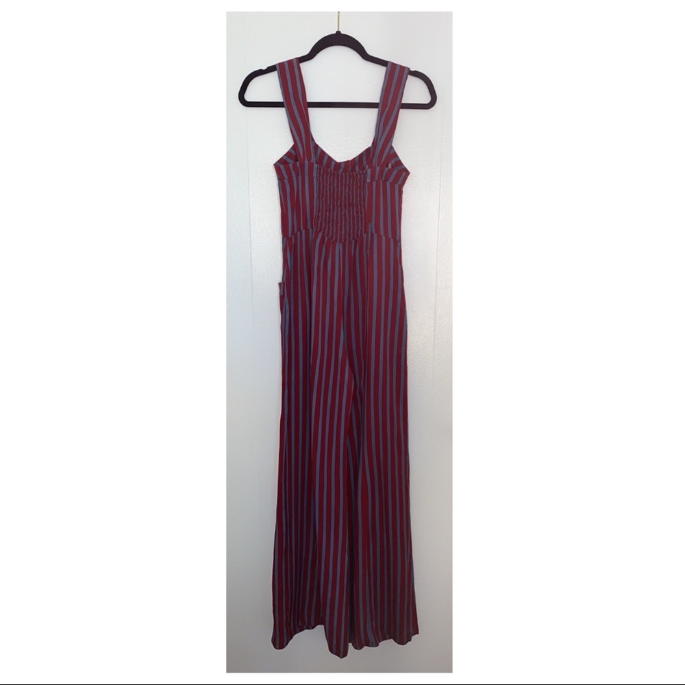 FREE PEOPLE BUTTON DOWN JUMPSUIT - Picture 5 of 7